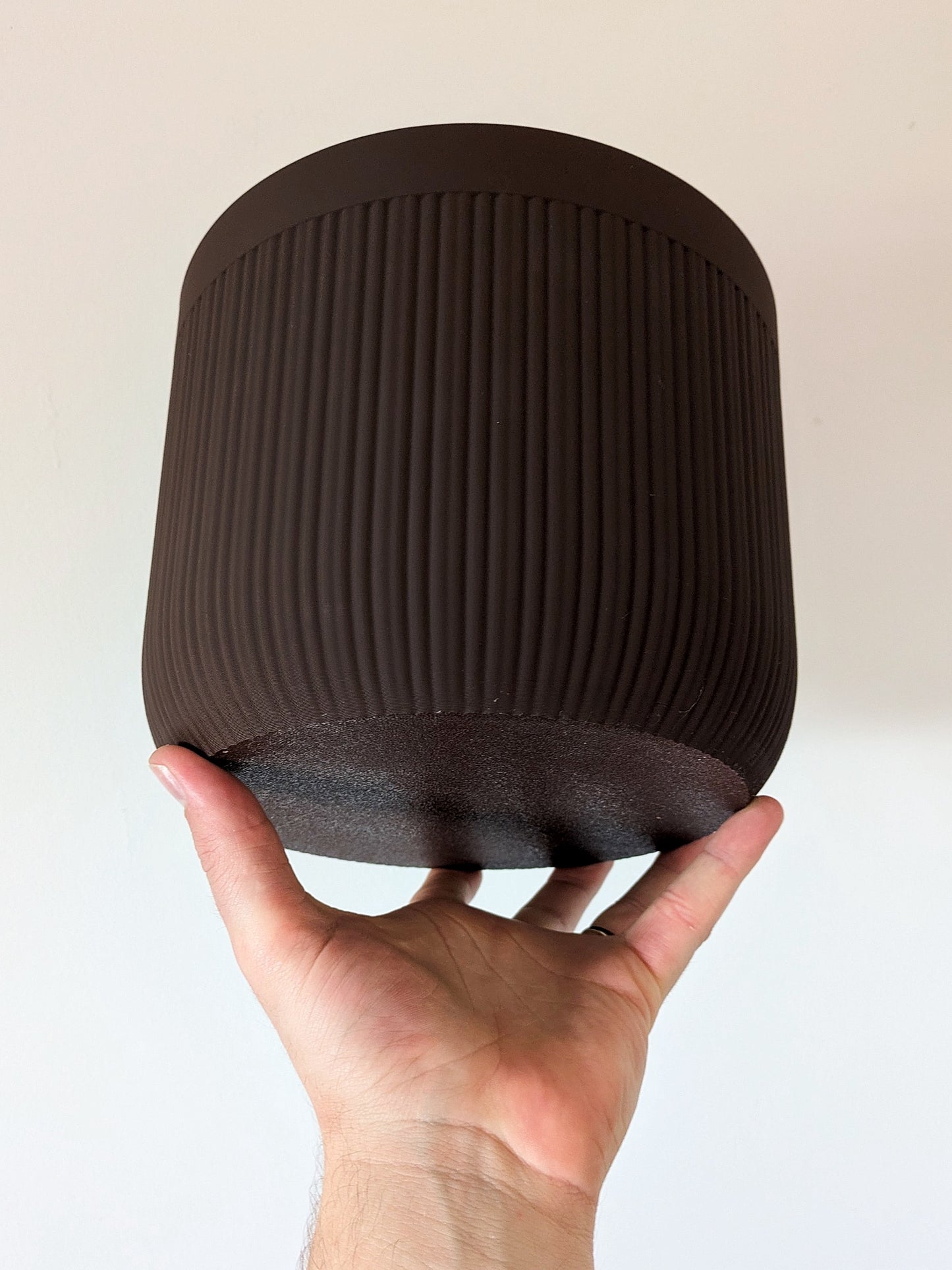 Houseplant Pot, 220mm x170mm, Chocolate